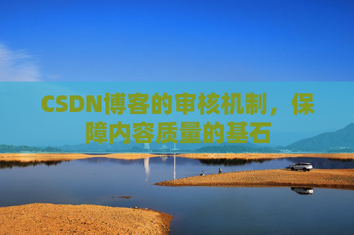 CSDN博客的审核机制，保障内容质量的基石